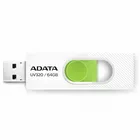 Adata Pendrive UV320 64GB USB3.2 biało-zielony