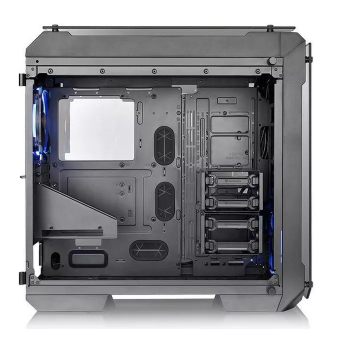 Thermaltake View 71 Riing Tempered Glass - Black