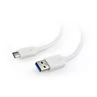 Gembird Kabel USB 3.0 C AM/CM 1m/biały