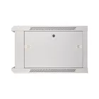 Extralink Szafka wisząca rack 6U 600x600 szara szklane drzwi