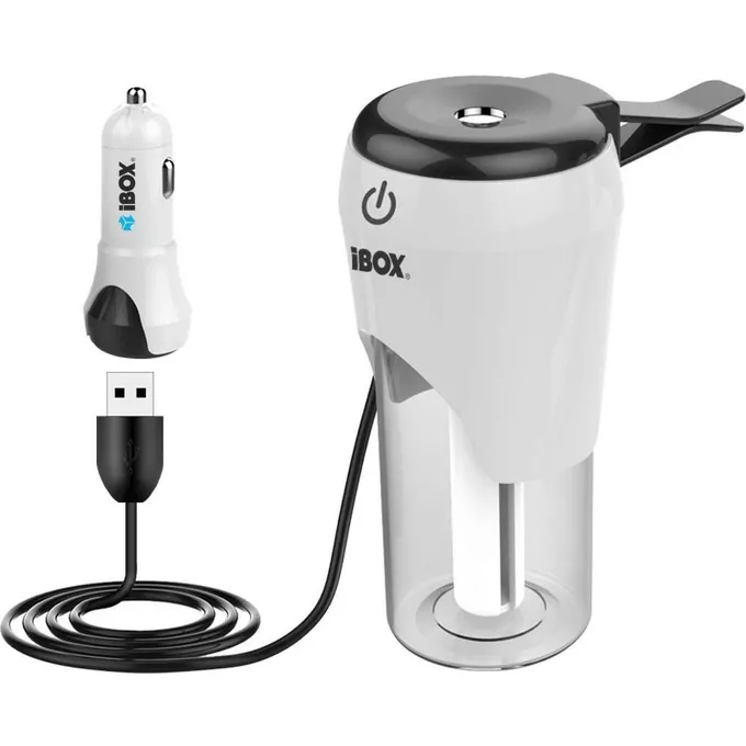 iBOX Ładowarka Samochodowa 2xUSB  + Aromatyzer samochodowy CCH1