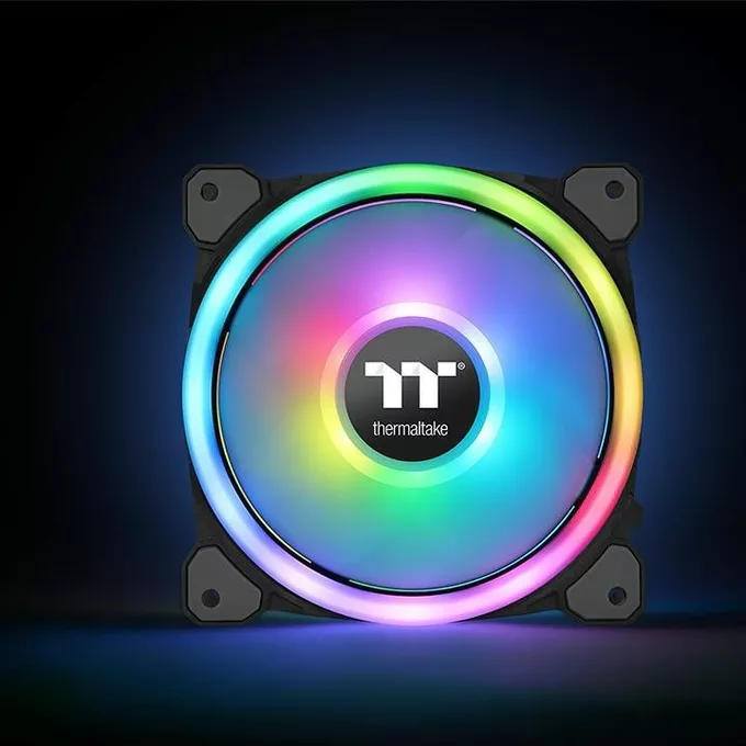 Thermaltake Wentylator Ring Trio 14 LED RGB Plus TT Premium (3x140mm, 500-1400RPM)