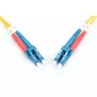 Digitus Patchcord FO Singlemode 09/125 OS2 LC-LC duplex 2m Żółty