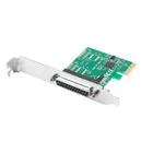 Lanberg Karta PCI EXPRESS LPT (DB25) X1 LANBERG + ŚLEDŹ LOW PROFILE