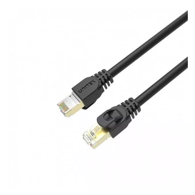 Unitek Patchcord Cat.7 SSTP (8P8C) RJ45, 2M, C1810EBK Czarny