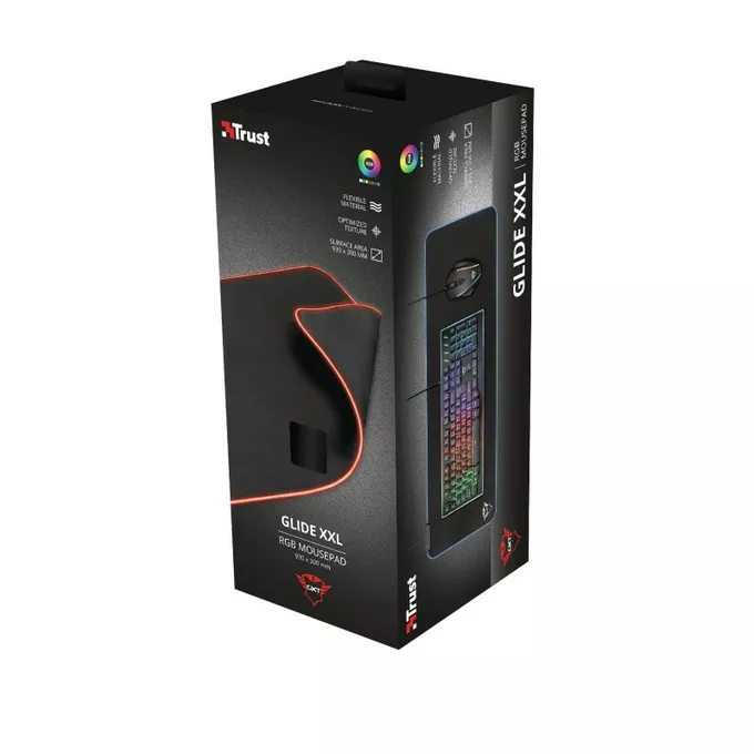 Trust Podkładka GXT764 XXL GLIDE-FLEX RGB