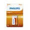 Philips Bateria 6F22 9V LONGLIF E (1 SZT BLISTER)