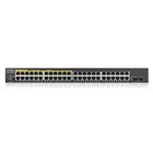 Zyxel Przełącznik zarządzalny GS1900-48HP v2, 48-port GbE L2 Smart Switch 170W rack            GS1900-48HPv2