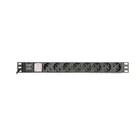 Gembird Listwa zasilająca rack 8 x German Socket 3M