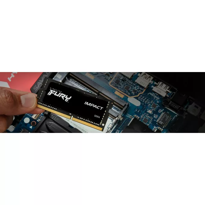 Kingston Pamięć DDR4 FURY Impact SODIMM 8GB(1*8GB)/3200 CL20