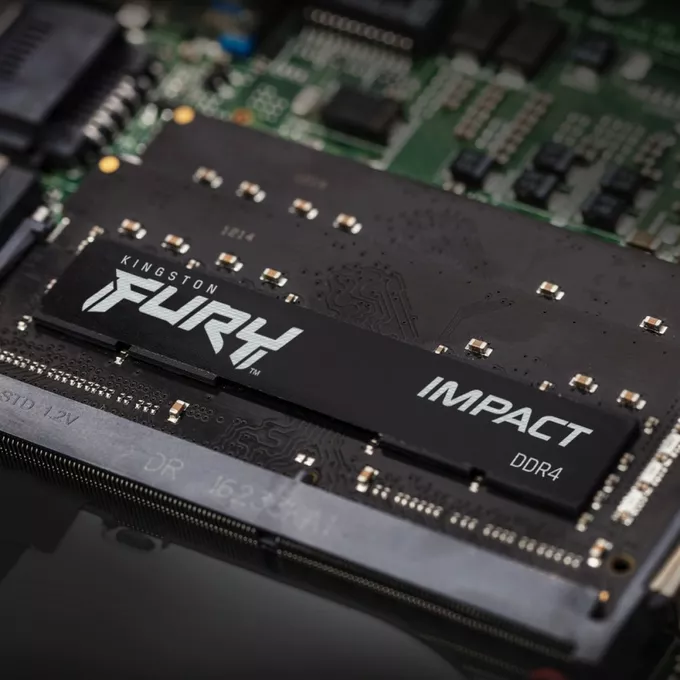 Kingston Pamięć DDR4 FURY Impact SODIMM 16GB(2*8GB)/3200 CL20