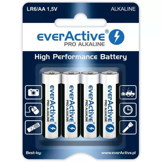 everActive Baterie paluszki LR6/AA blister 4 szt.