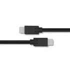 Qoltec Kabel USB 3.1 typ C męski | USB 3.1 typ C męski | 3m | Czarny