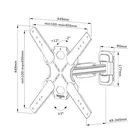 Neomounts by NewStar Uchwyt ścienny WL40S-840BL14 32-65 cali