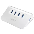 AUKEY CB-H5 aluminiowy HUB USB-A | 4xUSB 3.0 | 5Gbps