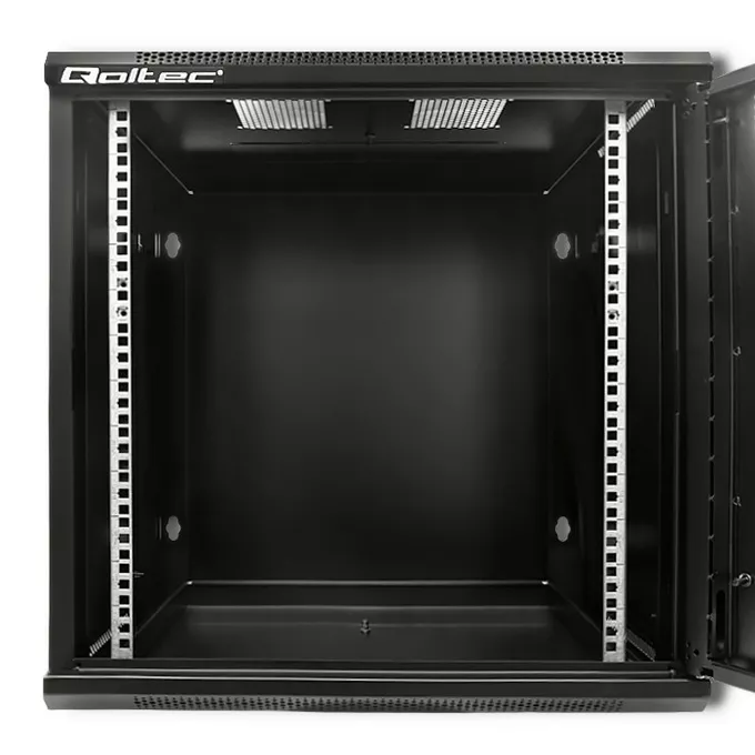 Qoltec Szafa RACK 19 cali | 12U | 600 x 600 x 635 | Perforowane drzwi