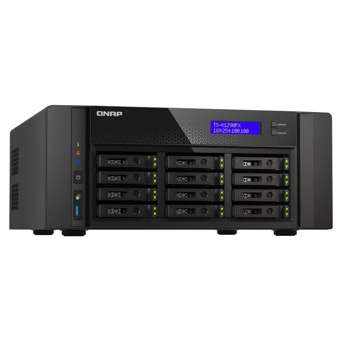 QNAP Serwer NAS TS-h1290FX-7302P-128G 12x0HDD AMDEPYC 7332P 16