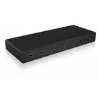 IcyBox Stacja dokująca IB-DK2245AC 13w1, 2xDP,2xHDI,USB, LAN, USB-C, PD do 60W