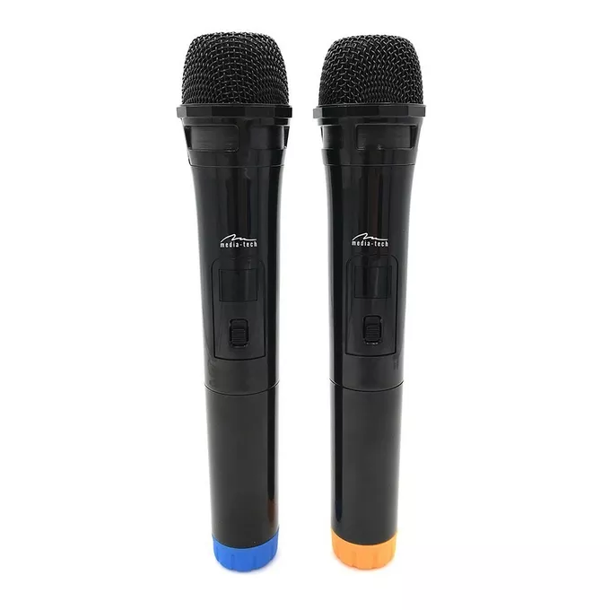 Media-Tech Mikrofony do karaoke Accent Pro MT395 2 sztuki w zestawie