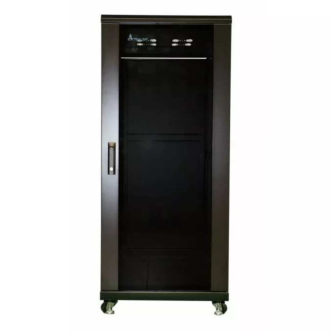 Extralink Szafa rack 27U 800x800mm czarna stojąca