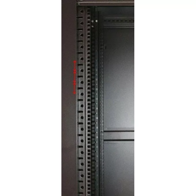 Extralink Szafa rack 27U 800x800mm czarna stojąca