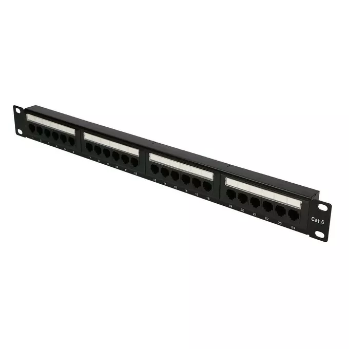 Extralink Patchpanel 24 porty CAT6 UTP V2