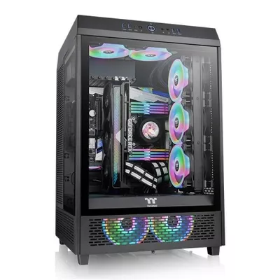 Thermaltake obudowa - The Tower 500/Black tg*3/ 120mm*2