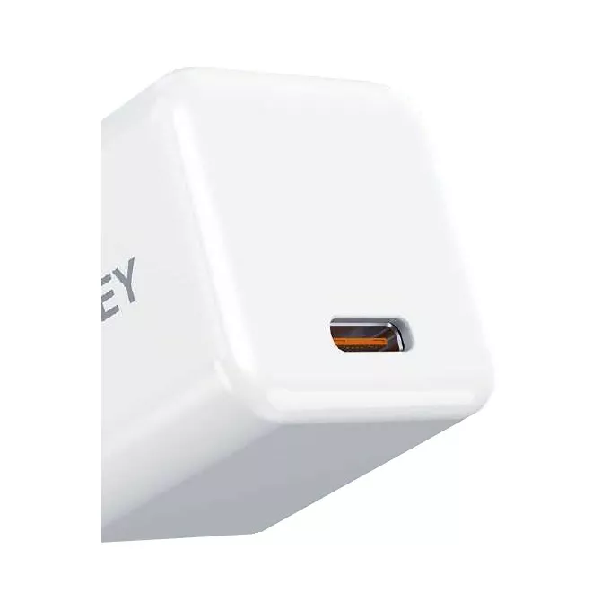 AUKEY PA-F5 OEM White Mini ładowarka sieciowa 1xUSB-C 20W PD Power Delivery