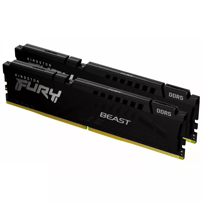 Kingston Pamięć DDR5 Fury Beast Black 32GB(2*16GB)/5200 CL36 EXPO