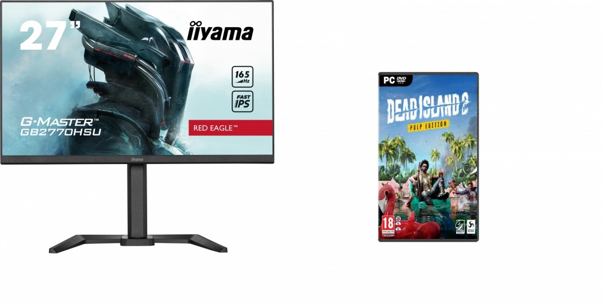 Zdjęcia - Monitor Iiyama  27 cali GB2770HSU-B5 +Gra Dead Island 2 PC 109702 