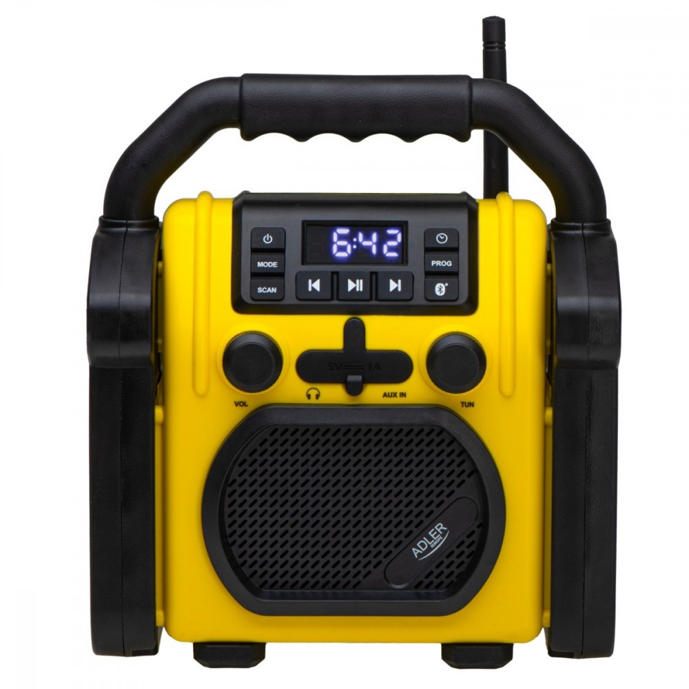 Zdjęcia - Radioodbiorniki / zegar Adler Radio Budowlane z Bluetooth AD1911 144832 