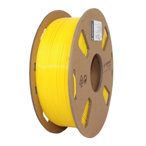 Zdjęcia - Filament do druku 3D Gembird Filament drukarki 3D PETG/1.75mm/1kg/żółty 43356 