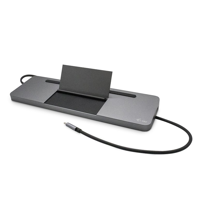 Zdjęcia - Podstawka pod laptop i-Tec Stacja dokująca USB-C Metal Ergonomic 4K 3x Display Docking Station 