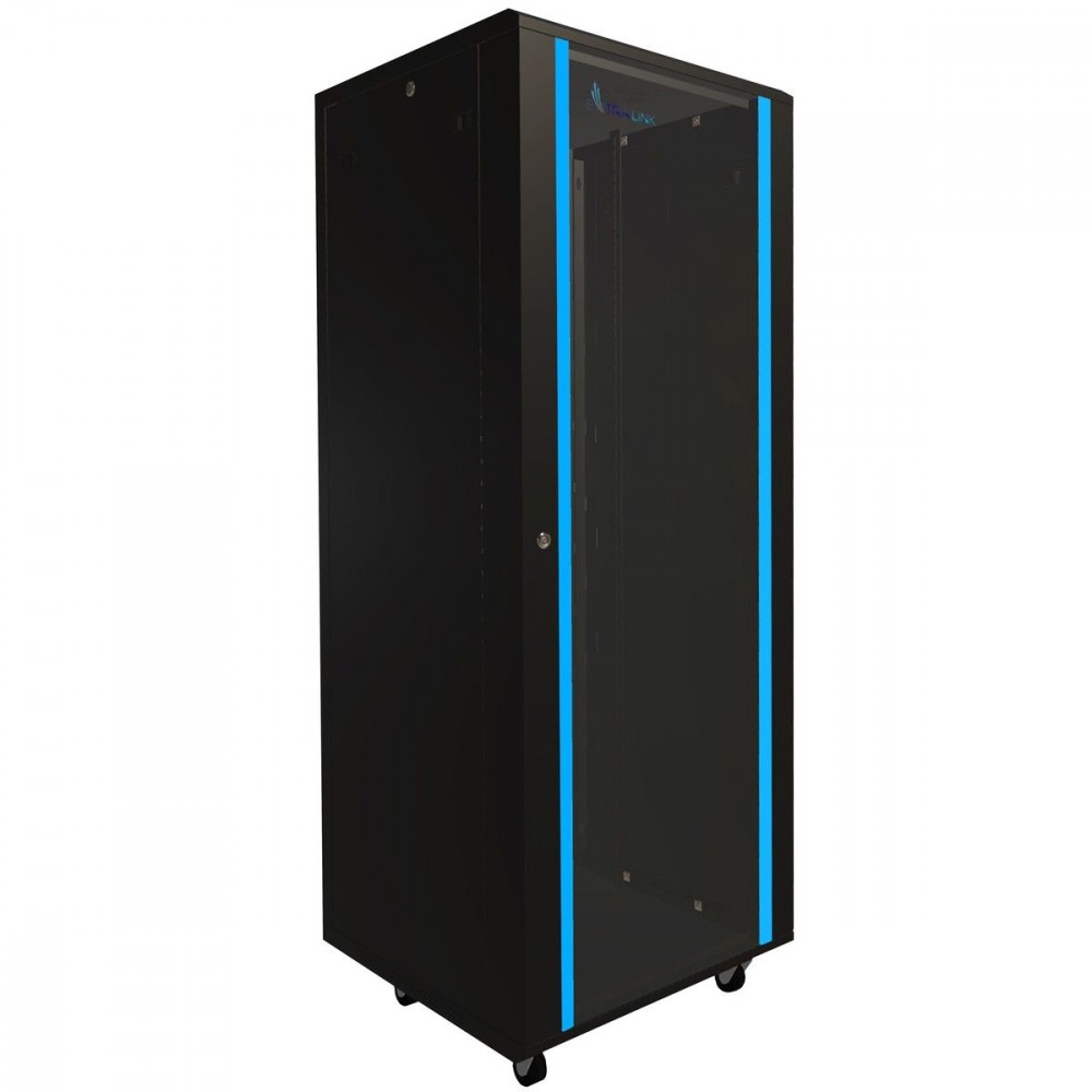 Фото - Серверна шафа ExtraLink Szafa rack 37U 600x600mm czarna stojąca 86647 